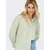 JDY Bluza JDYVESPER pastelno zelena/bela
