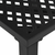 vidaXL Zunanja jedilna miza jeklo 180x90x72 cm črna mreža
