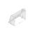 Fudbalski gol prenosivi 120x80cm al profil kvadratni 80x80, dubina 0,6/0,6m