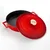 Saucepan, cast iron, 28 cm, Folk range, red - LAVA brand
