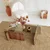 Hanah Home Escape Klub sto, 105x30x65cm, Braon
