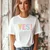 Camiseta Majica sa štampanim printom Cam 248, Ženska, Bela