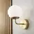 Brilagi - Zidna lampa MALIVA 1xE14/15W/230V zlatna/bela