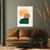 Canvas Slika na platnu Ples linija i blokova III 60x80cm, Sa ramom, Beli