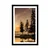 Plakat s paspartujem gorsko jezero - 30x45 silver