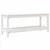 Vrtna klupa bijela 108 x 35 x 45 cm od masivne borovine