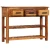 Komoda s 3 ladice 110 x 30 x 80 cm od masivnog bagremovog drva
