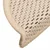 Vidaxl Samolepilne preproge za stopnice sisal 30 kos 56x17x3 cm berber