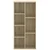 Regal za knjige boja hrasta 50x25x105 cm od konstruiranog drva