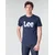 Lee  Majice s kratkimi rokavi LOGO TEE SHIRT  Modra
