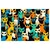 Slika pisane mačke v vrsti - 60x40