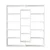 Conceptum Hypnose Polica 125x135,7x22cm Bela
