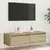 TV ormarić s LED svjetlima boja hrasta sonome 100X35,5x25 cm