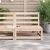 Vrtna sofa 70 x 70 x 67 cm od masivne borovine