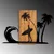 Atelier Del Sofa Zidna dekoracija Surfer Life, 57x84 cm, Crna