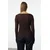 Trendyol Milla ženska bluza Twoaw25Bz00207, braon-braon