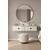 Hanah Home komoda Yuka 120, 120 cm, hrast Sapphire / bela