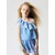 NAME IT Top NKFFERMA moder denim/bela