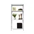 Polica metalna 4 nivoa 150x75x30cm