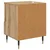 vidaXL Nočna omarica s predalom 2 pcs artisan hrast 40 x 35 x 50 cm