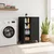Hanah Home Multifunkcionalna komoda, Crna