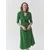 TATUUM Obleka Clover temno zelena