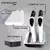 KONFULON Dock station + 3x back up baterije PS01 bele