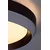 RABALUX LED plafojera Fontana crna
