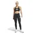 Adidas TR-ES BL 1/1 L, ženske helanke za fitnes, crna KUZ79
