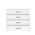 Hanah Home Komoda Sfn-1004-Dd-1, 90x89x45 cm, Bela