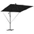 Suncobran Crna 249 x 249 x 250 cm Poliester i aluminij