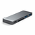 SATECHI Aluminium Type-C Passthrough USB Hub (3x USB 3.0,MicroSD) - Space Grey