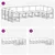 Set vanjskih sofa s jastukom 10 pcs Bijela i krem