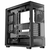 ANTEC Flux midi-ATX okno leseno črno/rjavo gaming ohišje