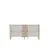 Hanah Home komoda Simple 180, 180 cm, bela / travertin