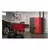 ALFA PLAM kotao na pelet GRANDE  crvena/crna, 7 - 28kW, 108-197 m2
