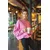 Trendyol Milla ženski duks Twoaw24sw00102, Roze-Roze