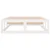 vidaXL vidaXL Posteljni okvir bel 75x190 cm trden les, (20903313)