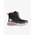 SKECHERS Patike za devojčice Sweetheart Lights-Heart Hugge crne