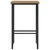 vidaXL Barski stol 2 pcs Artisan hrast 40 x 32 x 74 cm Inženirski les