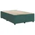 Vidaxl Box spring postelja z vzmetnico temno zelen 120x190 cm žamet
