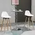 Homestar Set barskih stolov 2 kosa 385x425x91 cm bela
