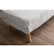 ATELIER DEL SOFA Dvosed Folde 2 Seater Teddy Fabric Cream