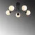 Conceptum Hypnose Luster Daisy-147-AV2, 80 cm, 5xE27