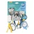 Canpol babies igračka za kolica niz pastel friends - grey 68/072 ( 68/072_grey )