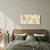 Slika vintage herbarij zelenih vejic - 200x100