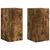 TV zidni ormar Zidne 2 pcs Dimljeni hrast 30 x 31 x 60 cm
