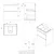 SITIA 2 predala Vanity Unit 56,4x70x44,2cm, hrast Alabama - Rjava - 56,4x70x44,1 cm - Sapho - SITIA - 24 - MDF/laminat - 564 - 700 - 441 - 14