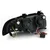 OEM Kristalni farovi Angel Eyes Audi A4, 1995-1998, Crna