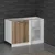 Hanah Home kuhinjski element Minar 4138, 120 cm, beli / dore